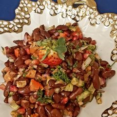 A picture of Chatpata Rajma Salad.