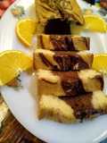 طريقة عمل ماربل كيك بالبرتقال والشوكولاتة 😋🍫❤️🍊
