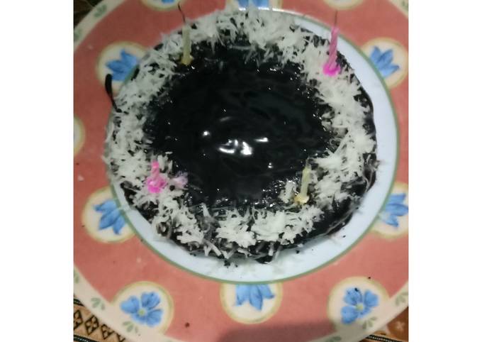 39. Chocolate Cake 3 Bahan Tanpa Oven
