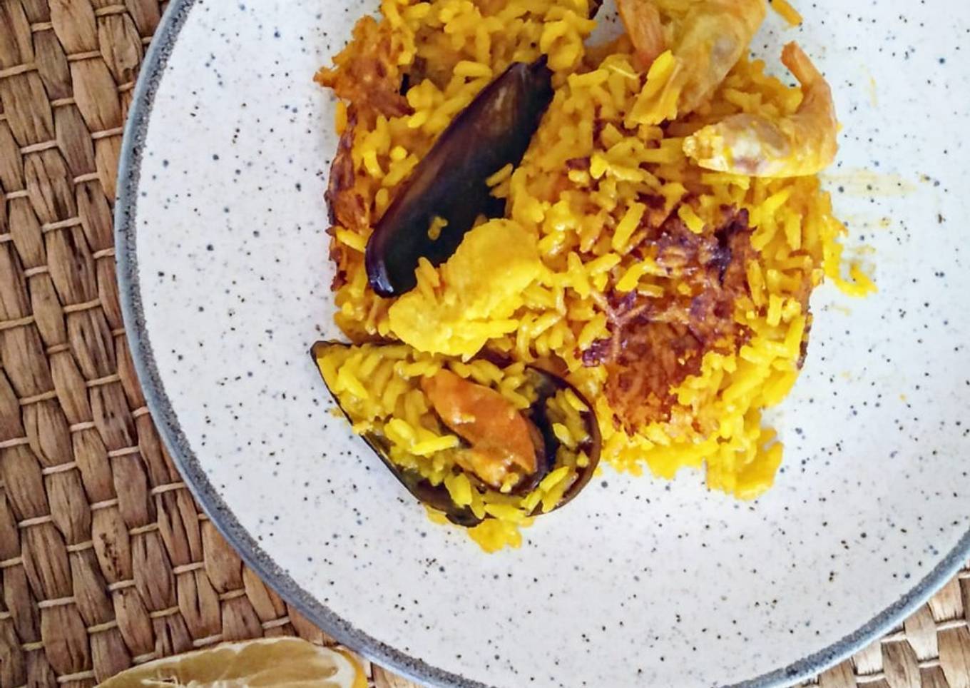 Arroz de pescado y marisco