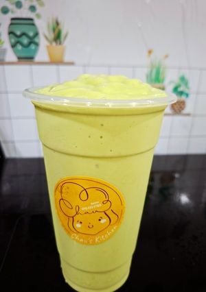 Hình của món Sinh tố bơ.