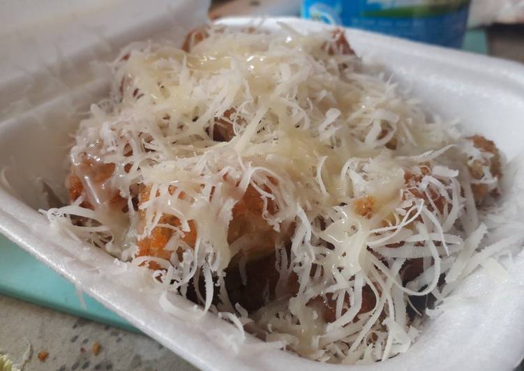 Pisang keju krispy