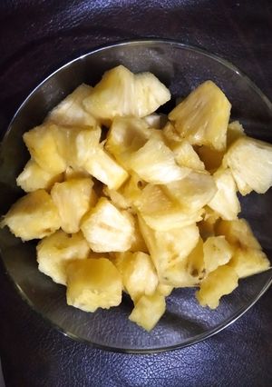 Foto resep 159). Nanas Madu Kupas (Bahan Rujak) 🍍🍍