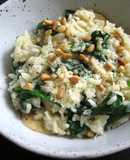 Spinach Risotto – Rice Cooker Method
