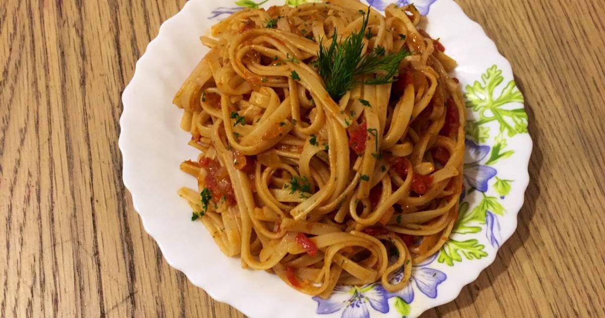 Рецепты Спагетти Фото Пошагово