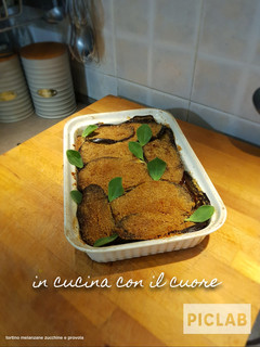 Foto di Tortino melanzane zucchine e provola