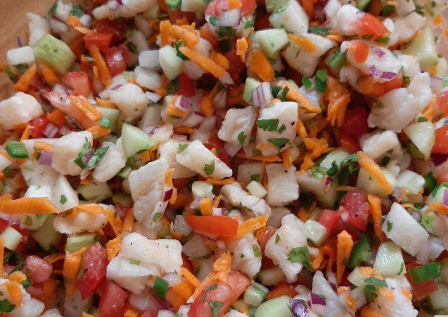 Ceviche De Pescado Receta De Esther Soto- Cookpad