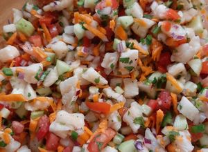 Una foto de Ceviche de pescado