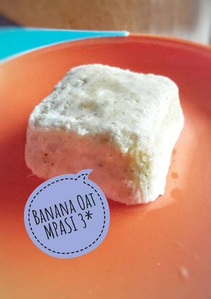 Foto resep Banana Oat (Mpasi Cemilan 3*)