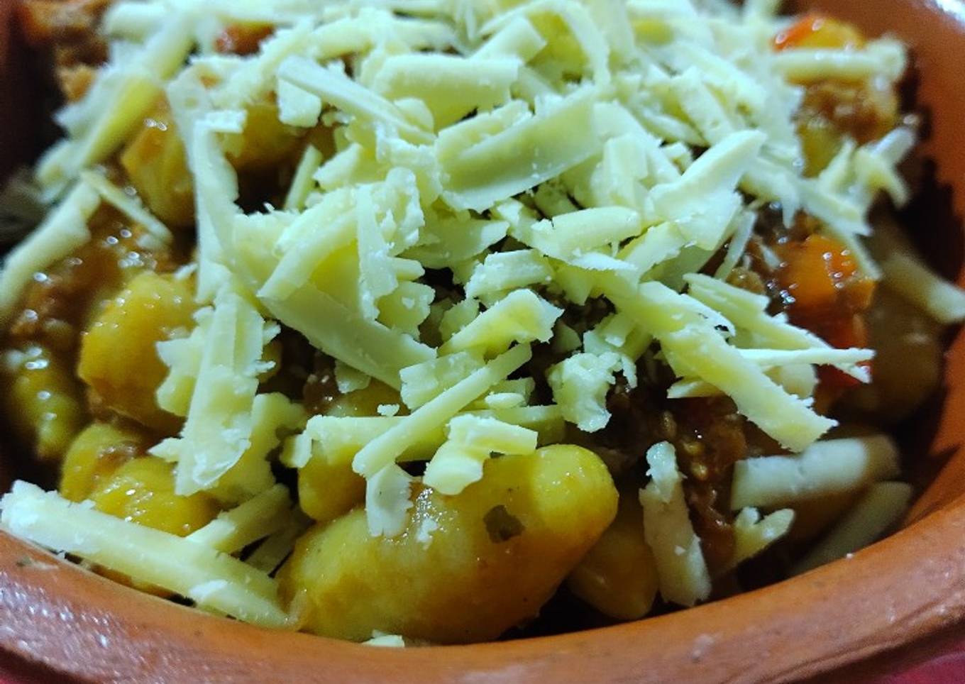 Ñoquis de zapallo ~libre de gluten~