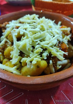 Una foto de Ñoquis de zapallo ~libre de gluten~