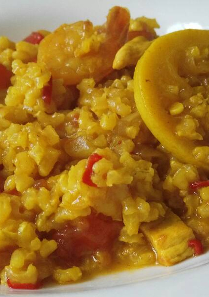Una foto de Arroz caldoso fácil y sabroso