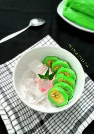 Foto resep Es Pisang Ijo