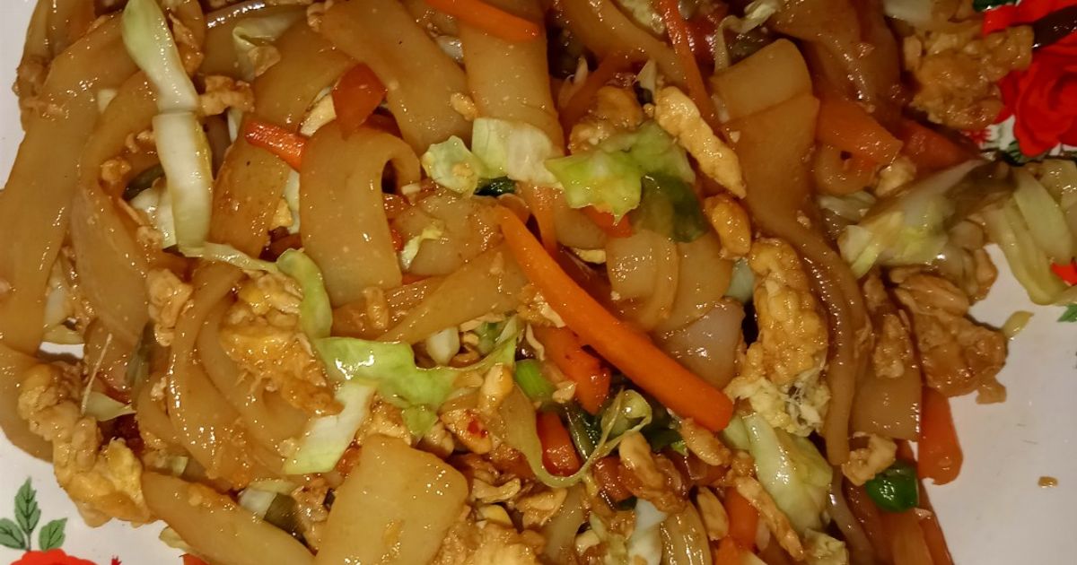 Kwetiau Goreng Sederhana