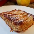 Bizcocho de manzana y avena integral