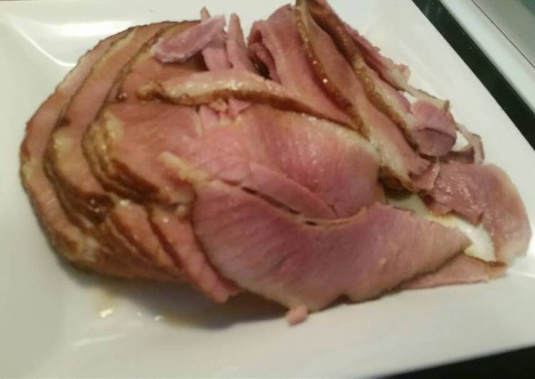 Easiest Way to Prepare Recipe of Baked Spiral Ham and Honey Mustard Glaze