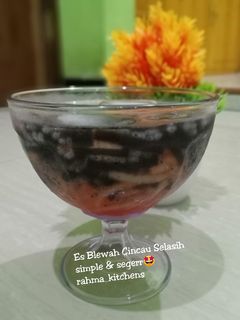 Foto resep Es Blewah Cincau Selasih simple & segerr🤩