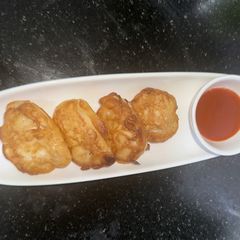 A picture of Chicken nuggets homemade. No chemicals and 20% price.