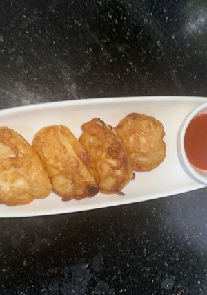 A picture of Chicken nuggets homemade. No chemicals and 20% price.