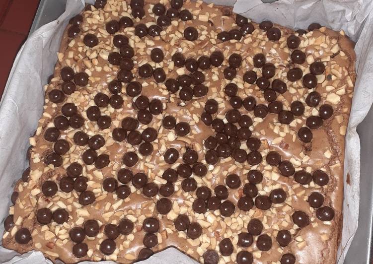 Choco Nut Brownis Panggang