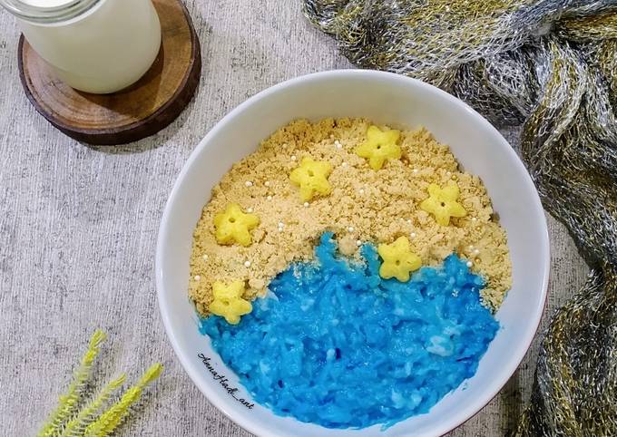 Resep Bubur Sumsum Bunga Telang Kekinian Resep Bubur Sumsum Bunga Telang Kekinian