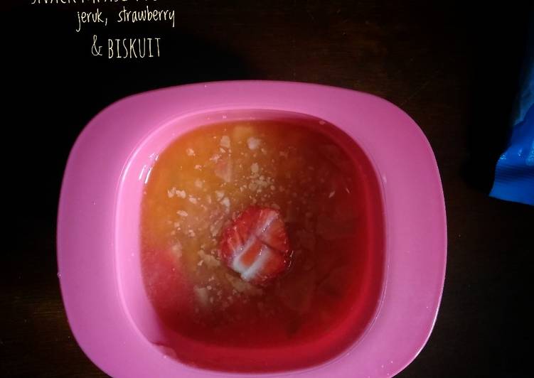Snack MPASI 6m+ jeruk mix Strawberry