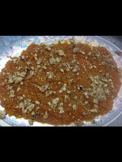 صورة لوصفة حلاوه جزر