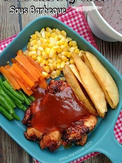 Foto resep Steak Ayam / Chicken Steak Saus Barbeque
