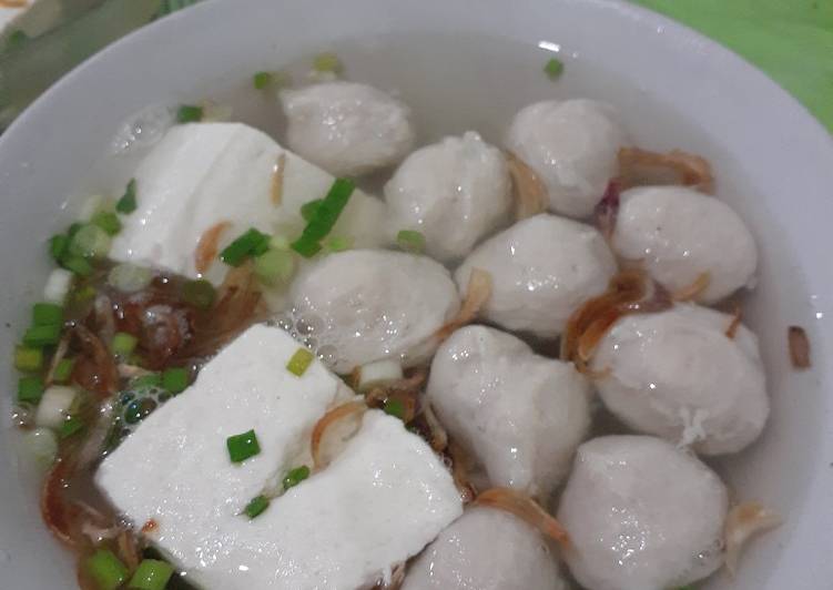 Bakso malang ala rumahan