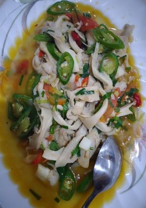 Foto resep Jamur bumbu rempah hijau