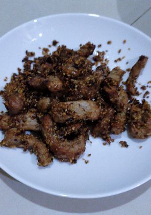 รูปของ หมูทอดงาขาว
