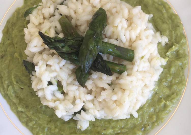 Risotto con asparagi