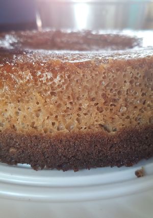 Una foto de Pastel imposible