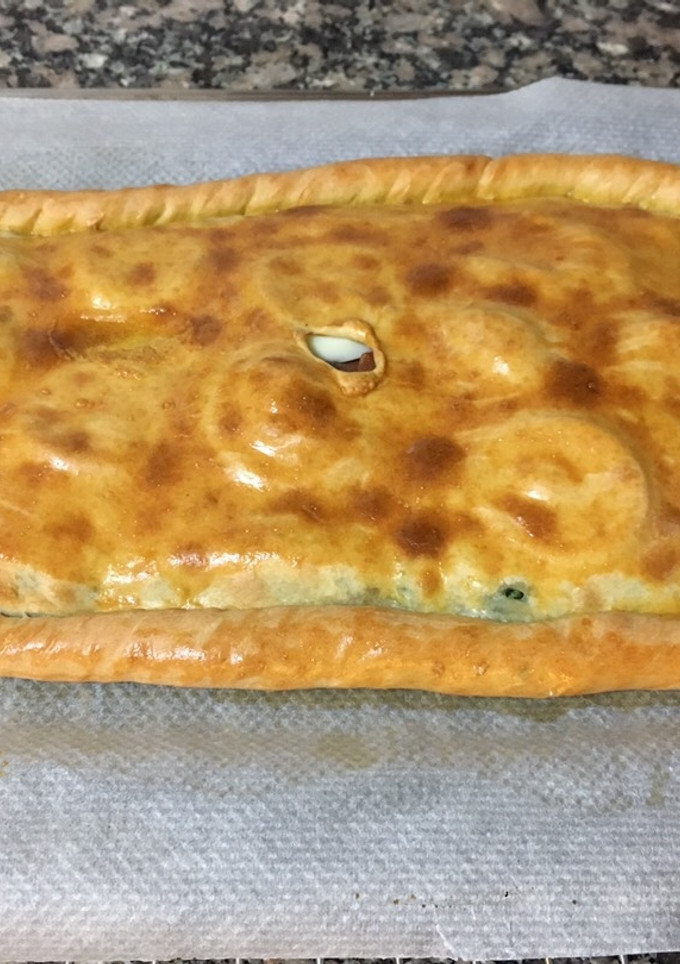 Una foto de Empanada de Grelos
