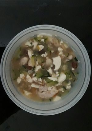 Foto resep Sup ikan kacang merah