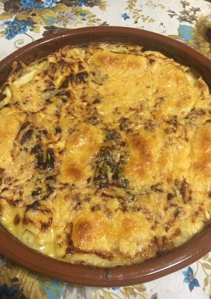Una foto de Canelones de cerdo y ciervo