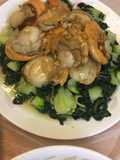 86.Tumis sayur pak choi(sayur putih) siram abalon fresh