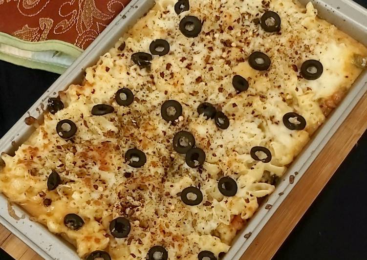 Recipe of Ultimate Baked vegetables with pasta