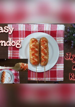 Foto resep Corn Dog || Jajanan ala Korea