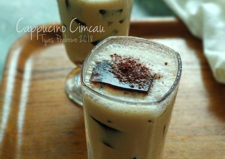makanan Cappucino cincau Jadi, Menggugah Selera