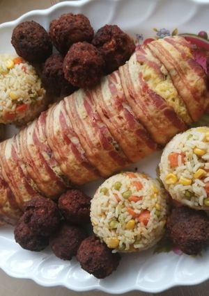 Csirkemell alagút brokkolival recept fotója
