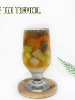 Foto resep Es Teh Tropikal