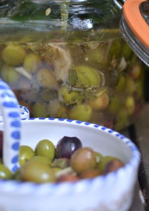 Foto principal de Aceitunas aliñadas caseras
