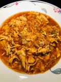 Shredded Chicken 🐔 Tomato 🍅 Soup 🍜