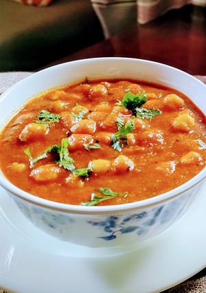 A picture of Chana Masala.