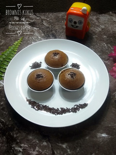 Foto resep Brownis kukus milo cup