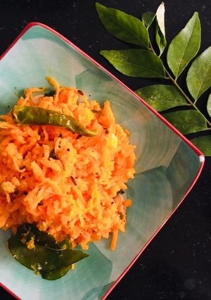 A picture of Carrot salad.
