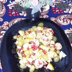 A picture of Mix fruit chaat.
