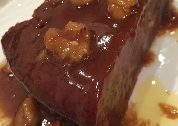 Steps to Prepare Super Quick Homemade Sticky Toffee Pudding