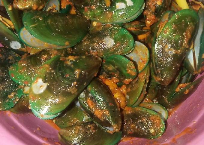 Resep Kerang ijo saus padang Resep Kerang ijo saus padang